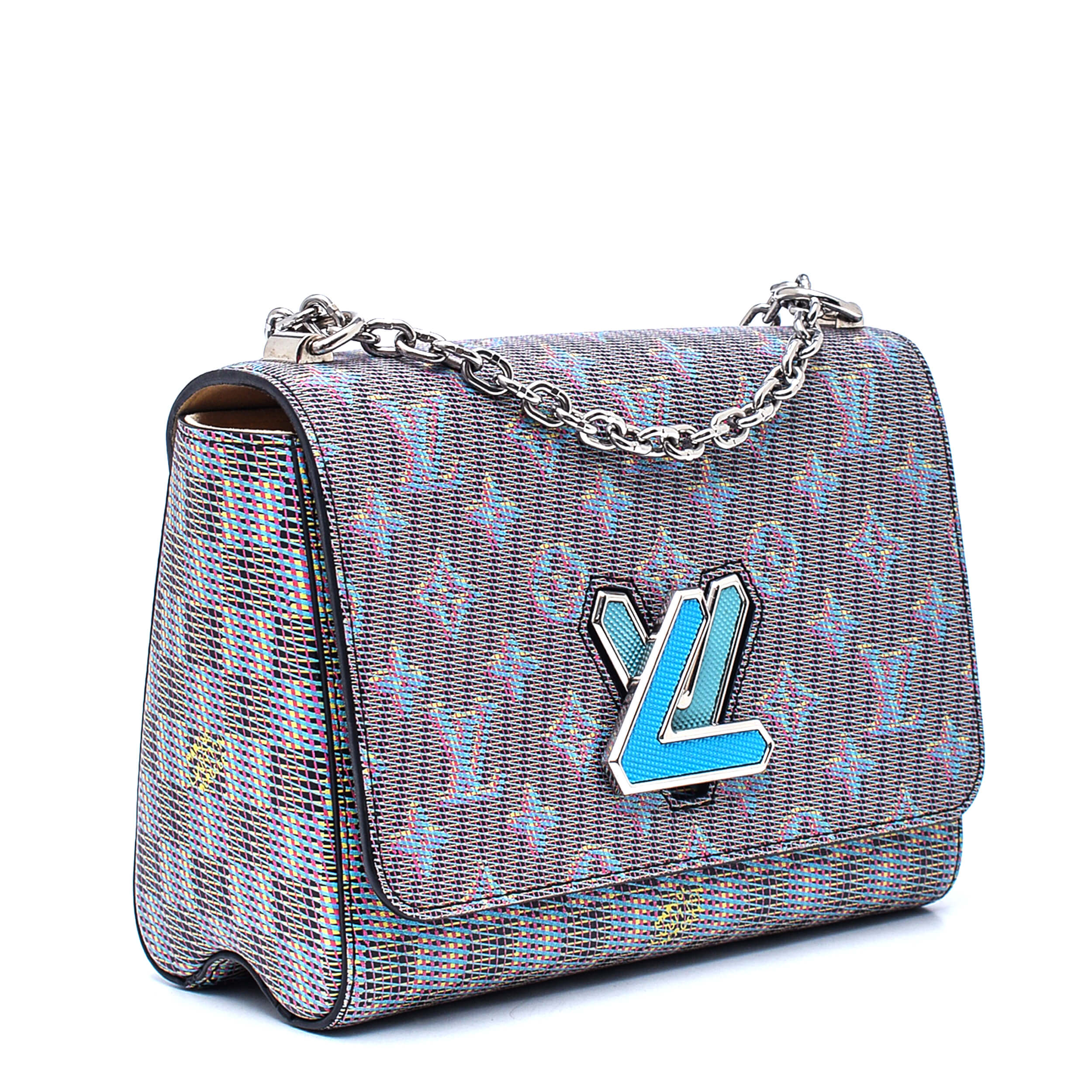 Louis Vuitton - Damier Monogram Ltd. Edt. Pop Twist MM Bag